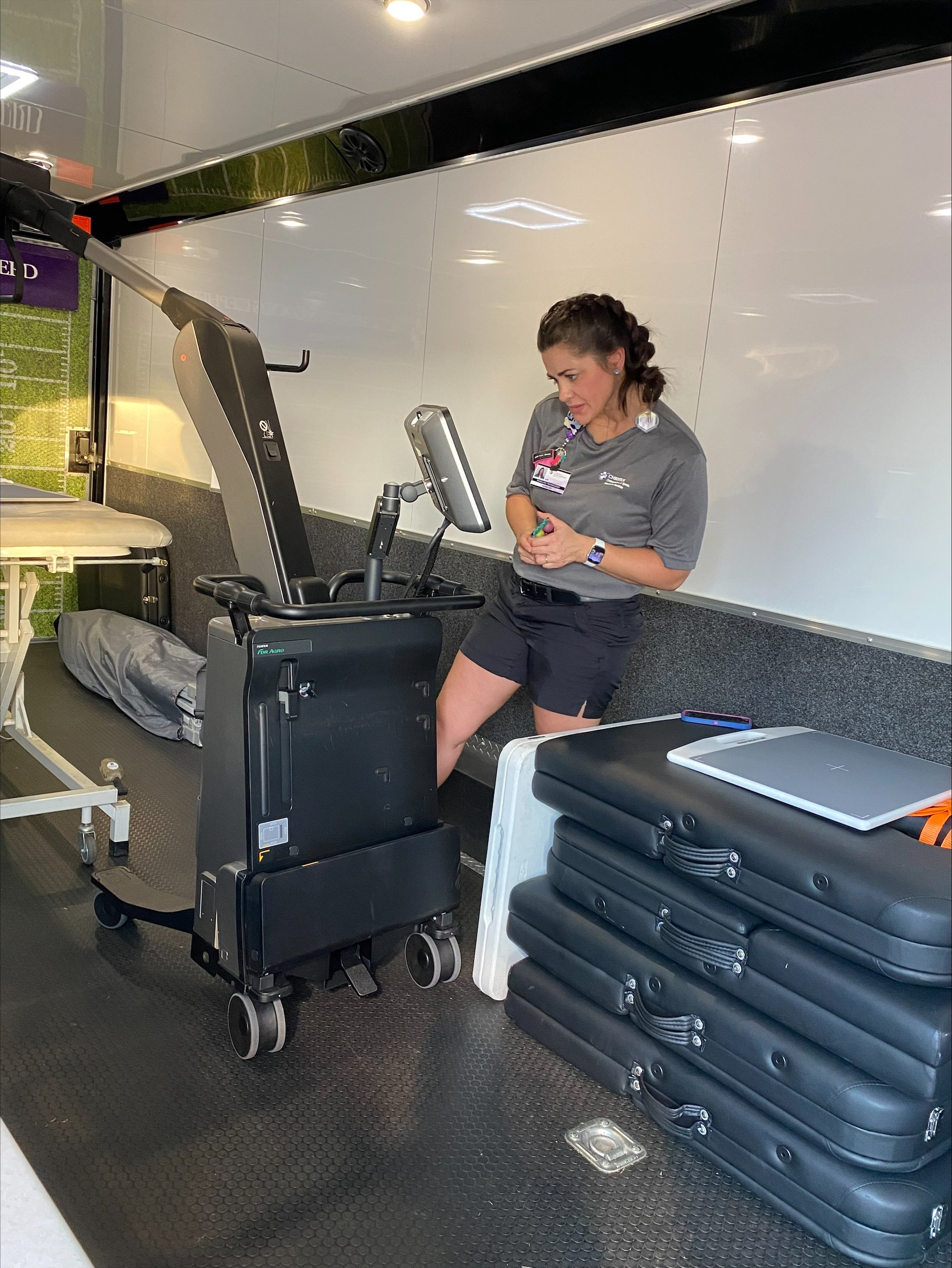Each MATR is a fully stocked sports medicine clinic and is operated by the athletic trainers at CHRISTUS Orthopedics and Sports Medicine Institute