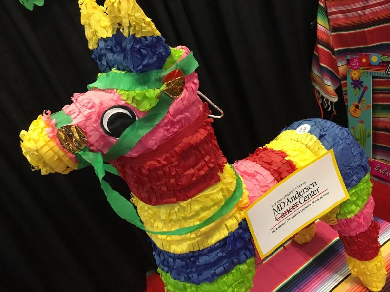 MD Anderson had a San Antonio Fiesta themed booth and photo booth with props for attendees to remember their visit to the AAPM meeting in San Antonio.