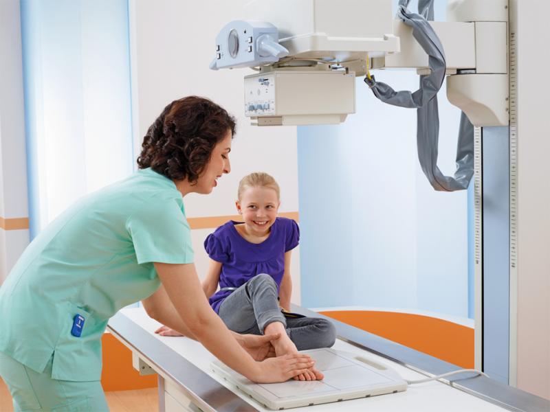The biggest challenge in pediatric imaging is determining how to segment pediatric patients for the purpose of dose calculation. (Photo courtesy of Siemens Healthineers)