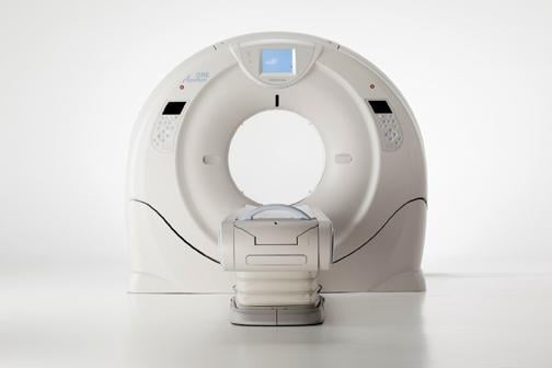 Toshiba CT scanner Aquilion One Vision