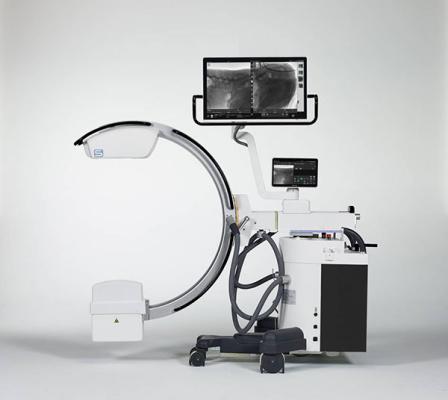 The new, advanced C-arm provides exceptional image quality and versatility for operating room procedures