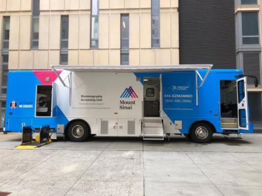 Mount Sinai's Digital 3-D Mammography Van Rolls Into New York City