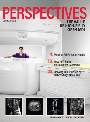 Hitachi Healthcare Highlights Benefits of High-Field Open MRI in New Supplement