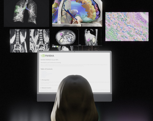 The new service features powerful APIs for interactive AI annotation and training to accelerate the development of medical imaging solutions 