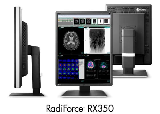 Eizo, RadiForce RX350, Sharpness Recovery technology, 3-megapixel monitor, RSNA 2015