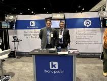 Patrick Narlock, sales director, and Brett Parkinson, MD, medical advisor, of Ikonopedia.