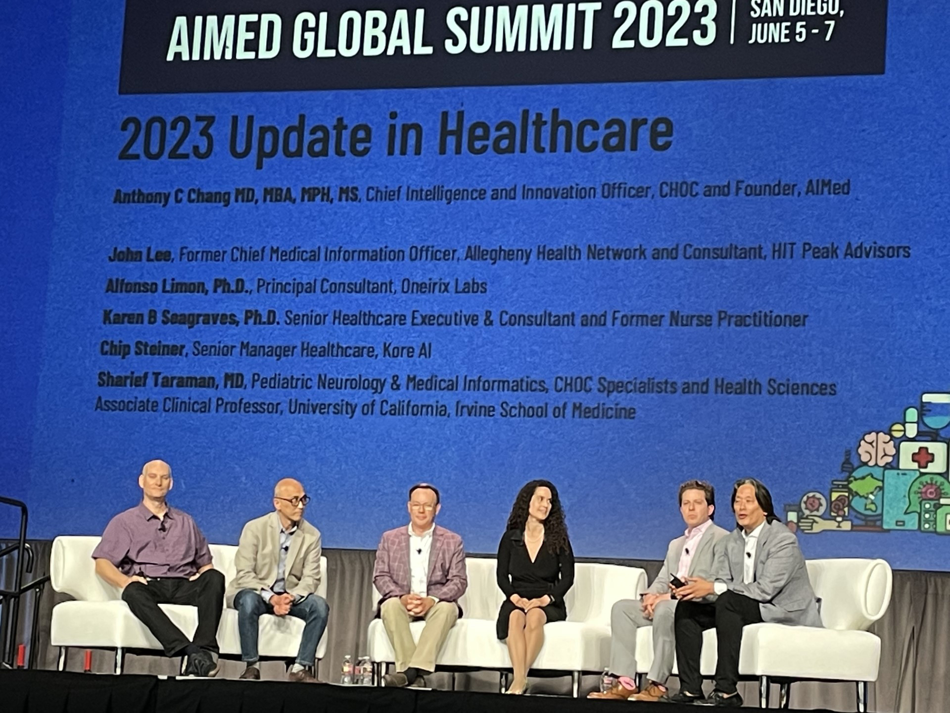 During the AIMed 2023 Summit, a panel of experts shared their personal perspective on what’s happening in artificial intelligence (AI), particularly with ChatGPT, and where they think these advances are going, in a panel discussion titled AI Foundations: 2023 Update of AI in Healthcare.