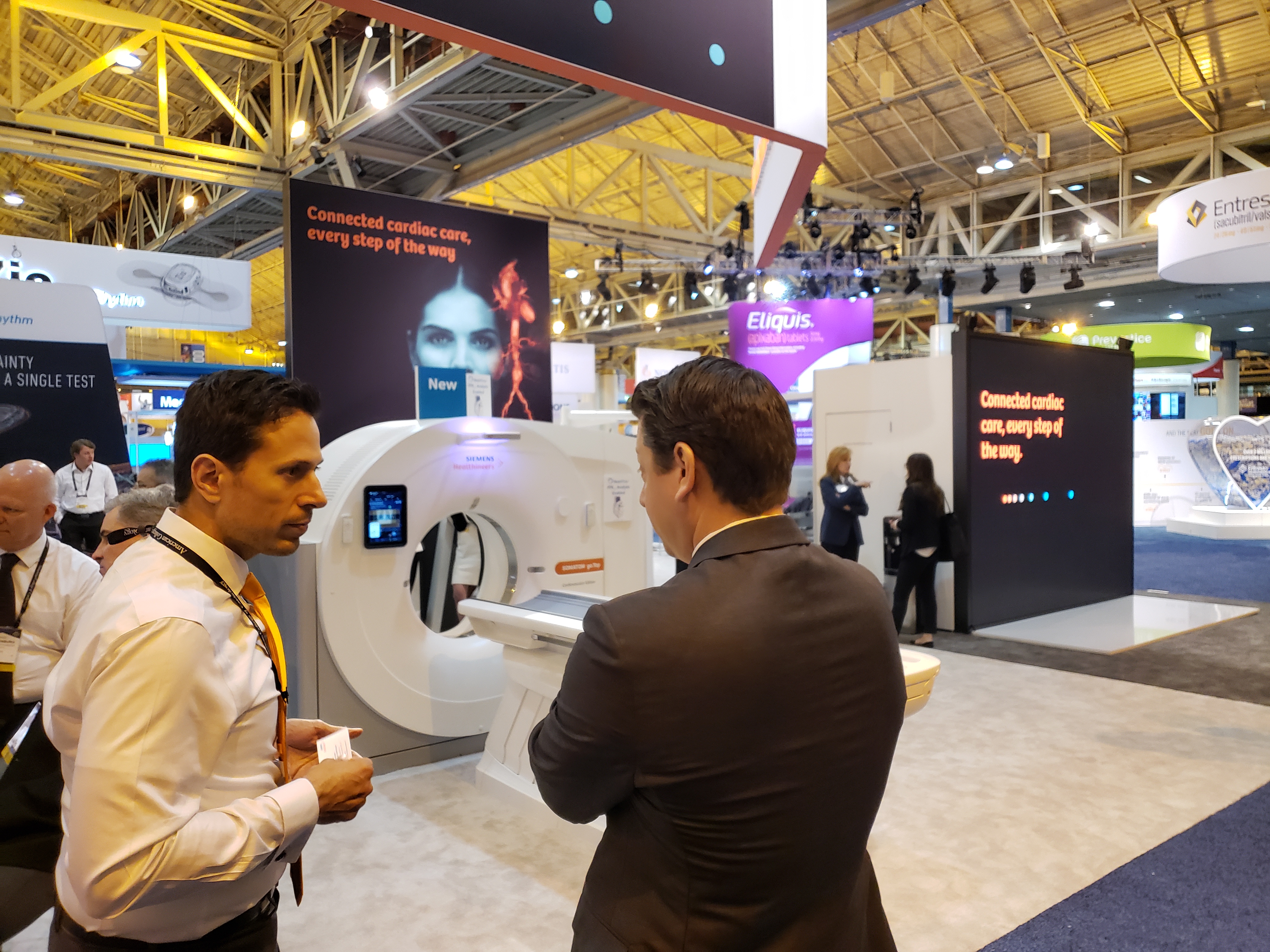 At #ACC.19, Siemens unveiled a version of its go.Top platform optimized for cardiovascular imaging. The newly packaged scanner can generate the data needed to do CT-based FFR (fractional flow reserve). 