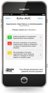 Mobile AUC App Update Encourages Appropriate Use of TEE, Contrast and Stress Imaging