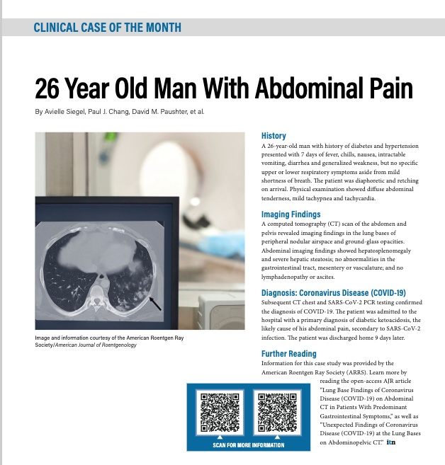 Clinical Case of the Month