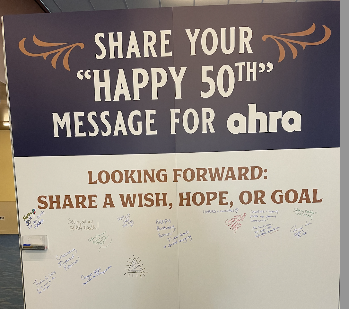AHRA 50th anniversary