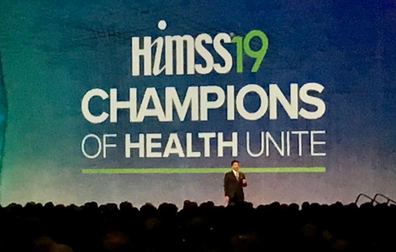 At the opening session of HIMSS 2019, Manish Kohli, MD, a cancer biomarker researcher at Mayo Clinic, spoke about the role of health IT in bringing together all aspects of healthcare.  “We are all tied together for one collective purpose - to make healthcare better. We serve a purpose that is larger than any of us.”