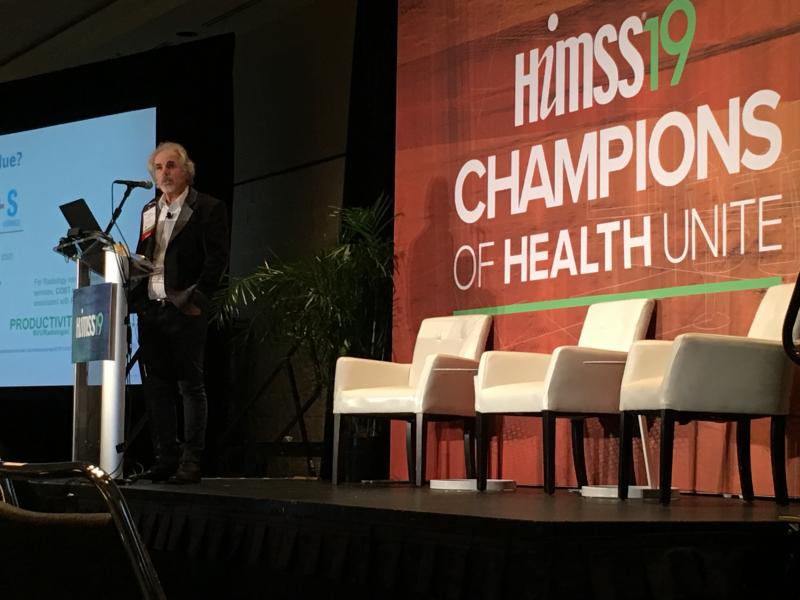 Andrew Deutsch, MD, radiologist and the president and CEO of Renaissance Medical Imaging Associates (RIMA) spoke in a HIMSS 2019 session on how RIMA has leveraged new radiology PACS technology to unify its 65 sites, 120 radiologists in numerous locations to read more than 1.5 million imaging studies per year. Deutsch took time out at the conference to speak with ITN Editor Dave Fornell in a video interview.  RIMA uses an artificial intelligence-based workflow orchestration system.