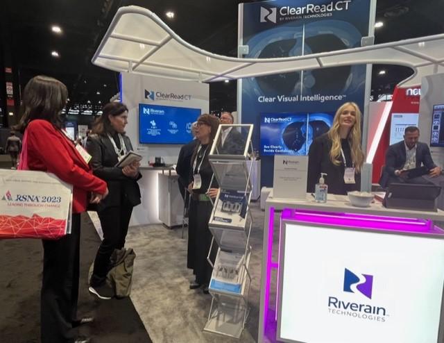 Riverain Technologies drew a great deal of attention and enthusiasm during RSNA 2023