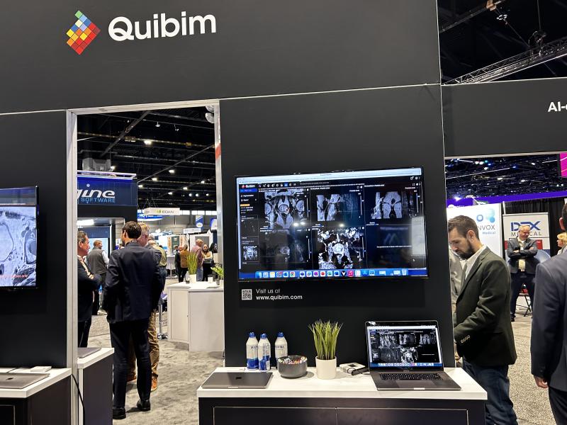 Компания Quibim продемонстрировала свою технологию и обсуждала, как она персонализирует онкологическое здравоохранение, раскрывая потенциал данных визуализации.
