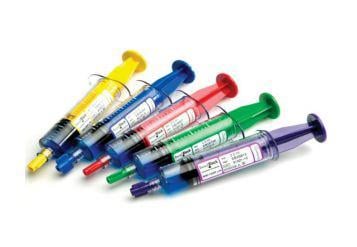  Syringes containing Bead Block, which is used for targeted embolization