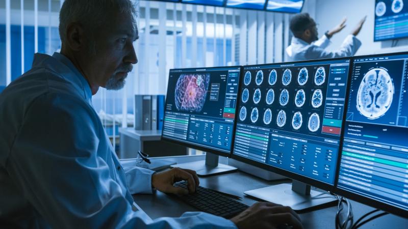 AI-enhanced scanning provides a greater level of detail for MRI technologists and physicians.