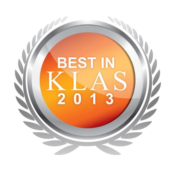 Best in KLAS 2013 Software Service Cardiology