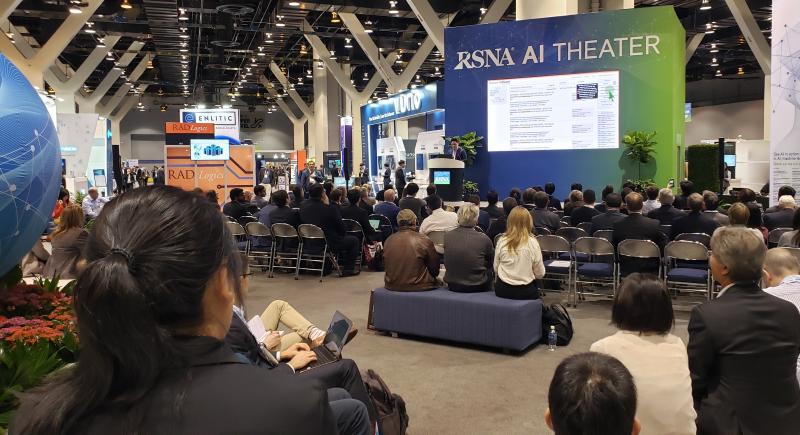 During RSNA 2019, some vendors explained from a stage in the AI Showcase how radiology performance can improve with the help of smart algorithms.