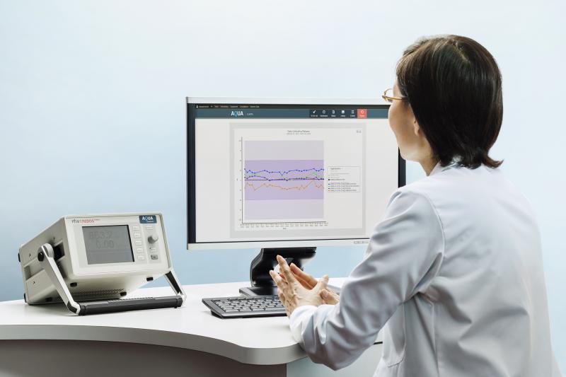 Elekta’s AQUA software helps coordinate and centralize quality assurance tests typically performed in a radiotherapy clinic.