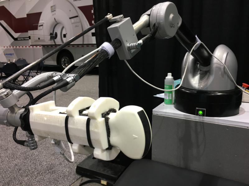 The Rose Robotic Sensing for Telecom-echography, is being developed by Sensing Future Technologies for remote cardiac ultrasound exams. 
