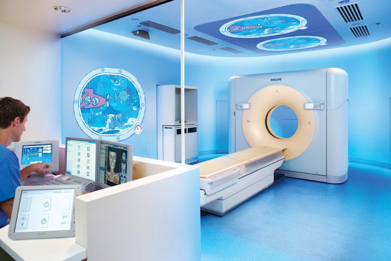 Ambient Experience, pediatric CT