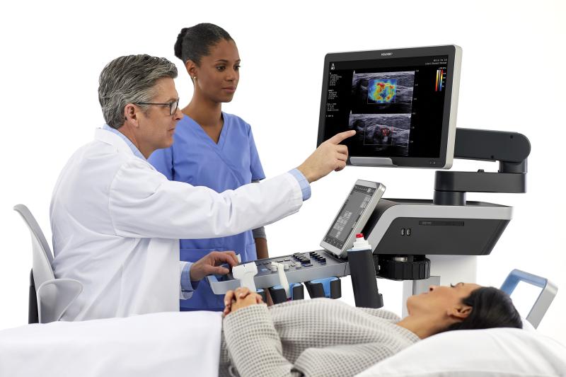 When performing a biopsy procedure, radiologists can feel more confident in their sampling with the assistance of shear wave elastography. 
