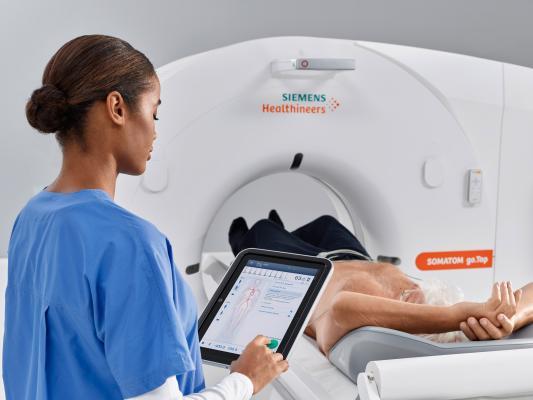 Latest additions to Somatom go. CT platform address advanced clinical fields and applications, including cardiology, CT-guided intervention and dual energy CT. How to lower radiation dose from Computed tomography scanners using ned technology.
