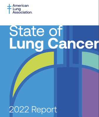 American Lung Association's 2022 “State of Lung Cancer” report examines key indicators throughout the U.S. including new cases, survival, early diagnosis, surgical treatment, lack of treatment and screening rates.