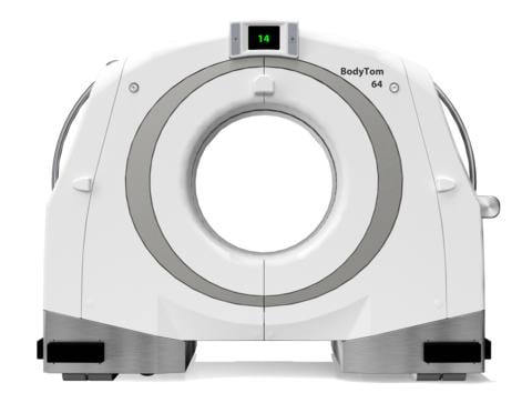 Designed to provide users with a multi-departmental imaging solution, the BodyTom 64 combines innovation and power to elevate the diagnostic experience. (Photo: Business Wire) 