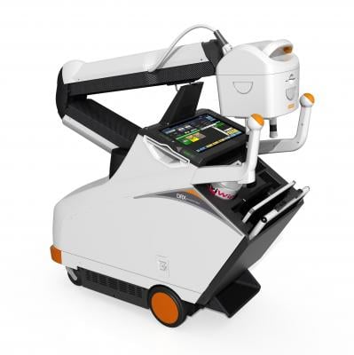 Carestream Showing New Mobile X-ray System With Carbon Nanotube Technology at AHRA