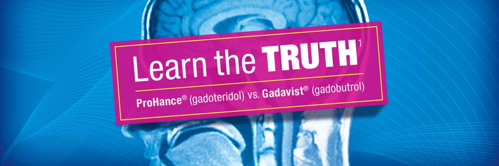 Results were presented at RSNA19 for the comparison of ProHance (Gadoteridol) Injection, 279.3 mg/mL and Gadavist (gadobutrol) Injection in MRI of the brain (the TRUTH study)