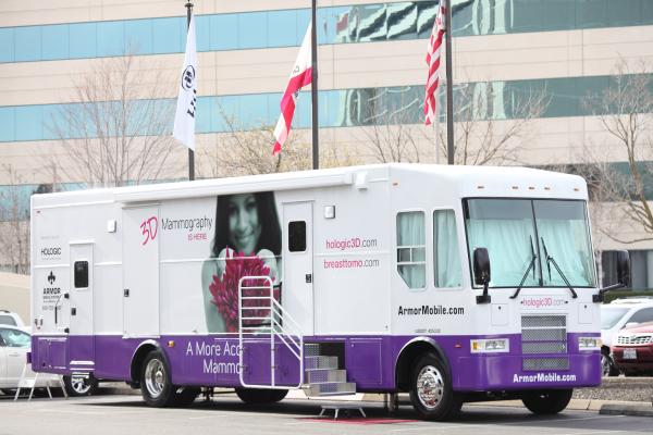 Hologic 3-D Mammography Coach Armor Mobile Systems 