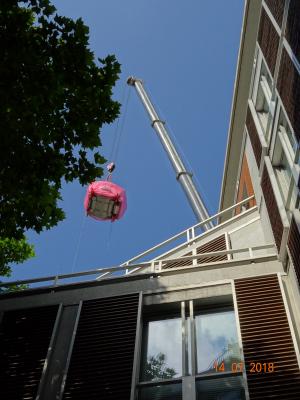 3T MRI Installed at The London Clinic Through Hospital Roof