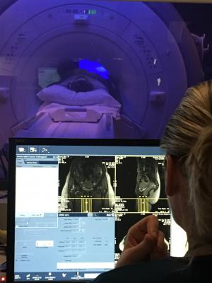 MRI control room at Centra DuPage Hospital