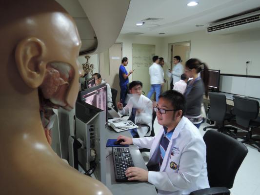 Radiologists at Makati Medical Center in Makati, Philippines, use Novarad software to read studies