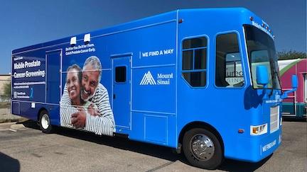 On Friday, April 1 at 2 p.m., the Milton and Caroll Petrie Department of Urology at Mount Sinai will host a ribbon cutting ceremony in Wagner Houses’ Community Plaza Ground, 451 East 120th Street, to celebrate the launch of the Mount Sinai Robert F. Smith Mobile Prostate Cancer Screening Unit.