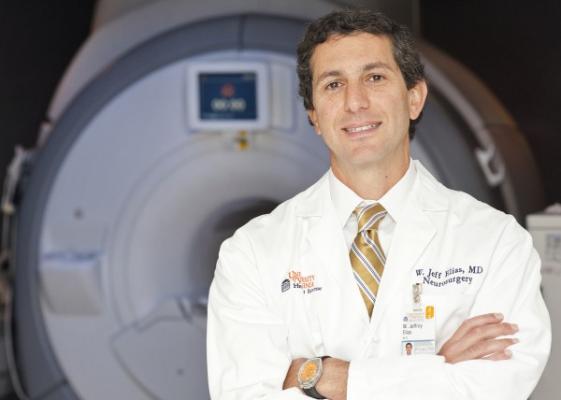Jeff Elias, MD, is a neurosurgeon at UVA Health and a pioneer in the field of focused ultrasound.