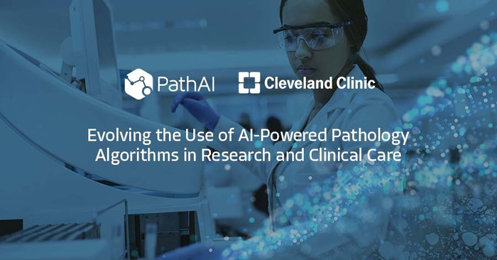PathAI and Cleveland Clinic Announce Collaboration to Build Digital Pathology Infrastructure and Evolve Use of AI-Powered Pathology Algorithms in Research and Clinical Care. Image courtesy of PathAI