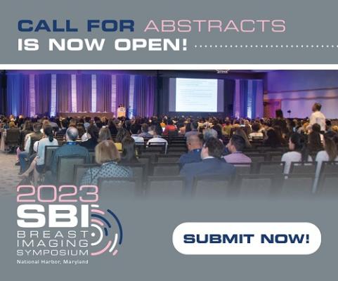 SBI is pleased to invite all members and nonmembers to submit original abstracts for presentation at the upcoming SBI Breast Imaging Symposium 