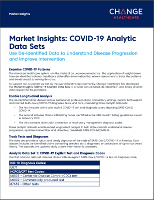 Actionable insight “beyond the diagnosis” enables health researchers to better understand COVID-19 progression, intervention effectiveness, and impacts on healthcare system