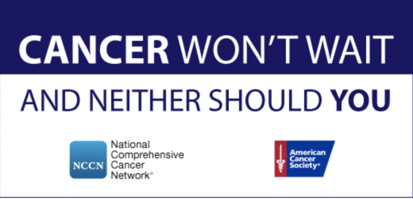 The National Comprehensive Cancer Network® (NCCN®) and the American Cancer Society (ACS) are teaming up with leading health organizations across the country to endorse the safe resumption of cancer screening and treatment during the ongoing COVID-19 pandemic.
