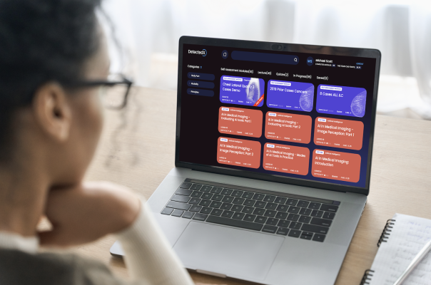 Fully customizable interactive learning platform enables educators to deliver image-based learning using DetectedX's award-winning online training technology and tools 