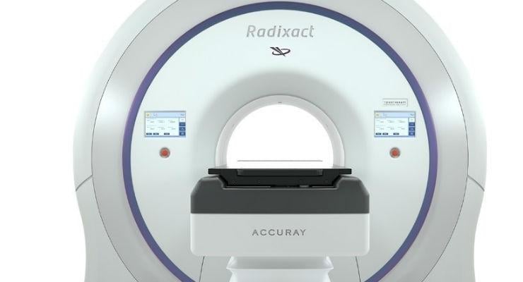 Accuray, Radixact Treatment Delivery Platform, image-guided radiation therapy, AAPM, CE Mark