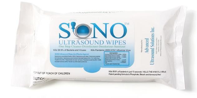 Sono-Wipes Available for Ultrasound Market
