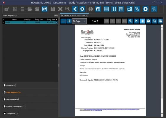 RamSoft, Peer Review, radiology reporting workflow, RSNA 2016
