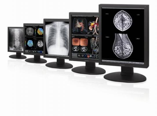 Full line of monitors for radiology