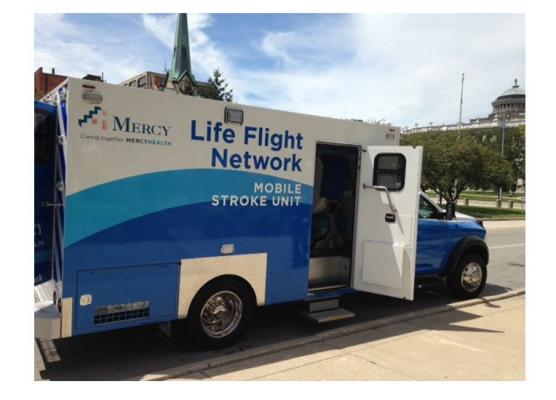 Mercy St. Vincent, northwest Ohio, mobile stroke unit, Ceretom CT scanner