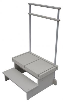 New Extra-Wide 2-Step Positioning Platform for Weight-Bearing Lateral X-Rays of Feet, Ankles and Lower Leg