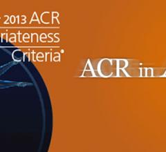ACR radiation therapy imaging ct systems DR systems appropriateness criteria